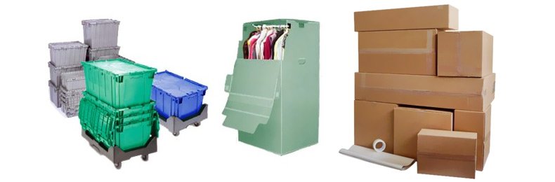 Boxes For Moving: Plastic Containers vs Cardboard Boxes - The